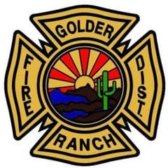 Golder Ranch Fire District badge