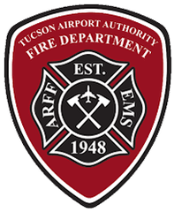 Tucson Airport Authority Fire Department badge