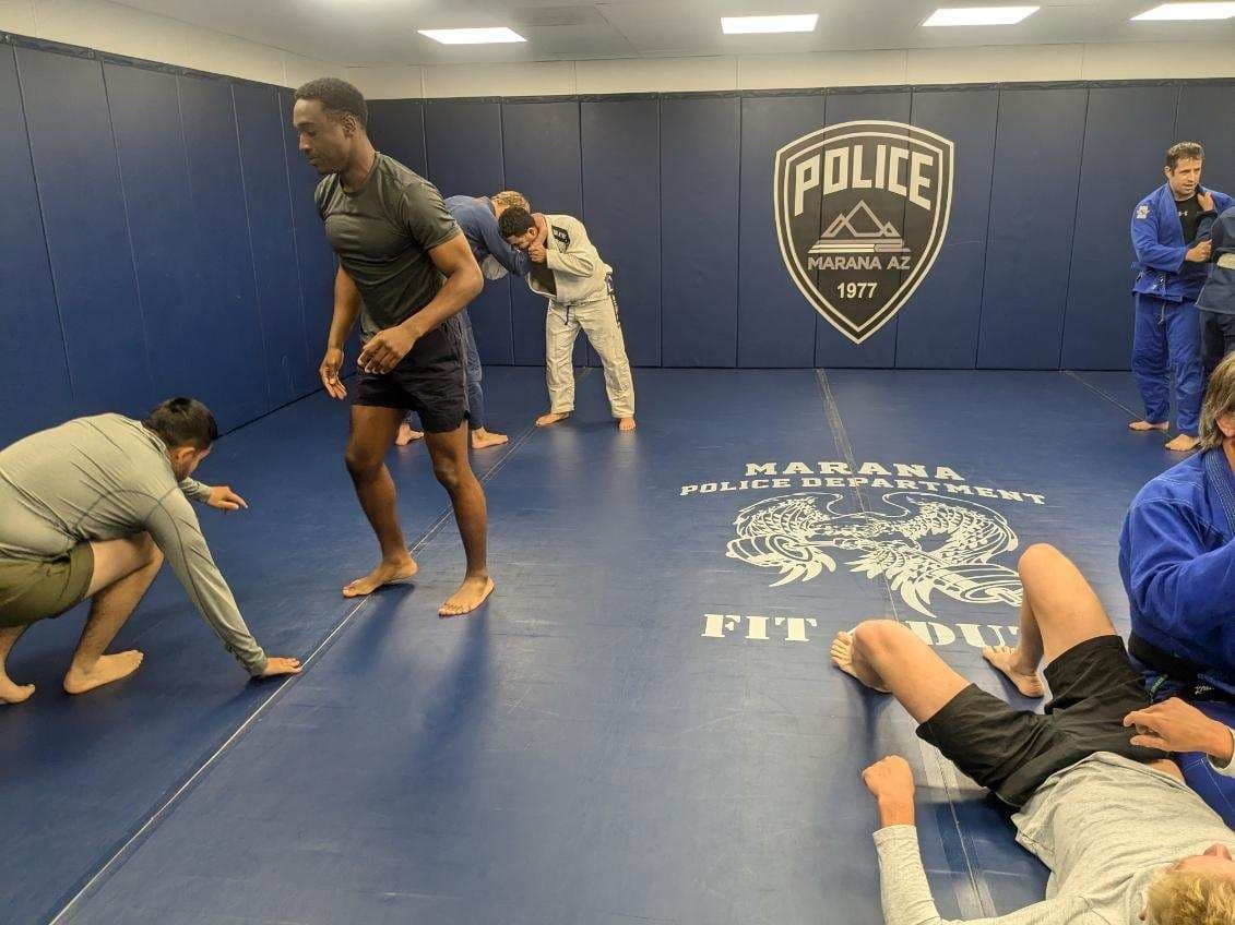 Open mat at Marana PD